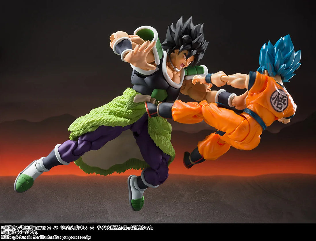 S.H.Figuarts Dragon Ball Super Broly Reissue Action Figure - product view 6