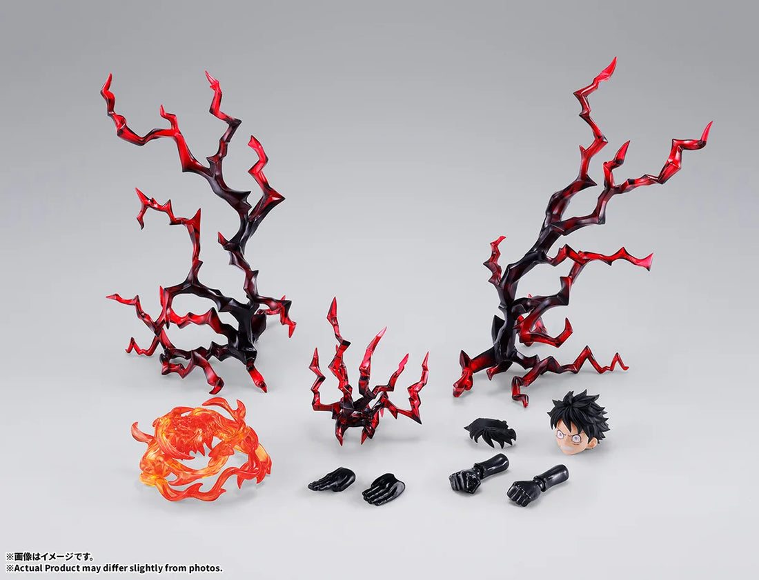 S.H.Figuarts ONE PIECE Monkey D. Luffy New World Optional Parts Set - product view 1