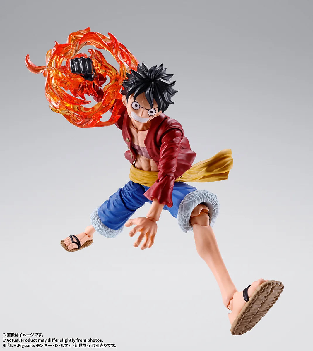 S.H.Figuarts ONE PIECE Monkey D. Luffy New World Optional Parts Set - product view 4