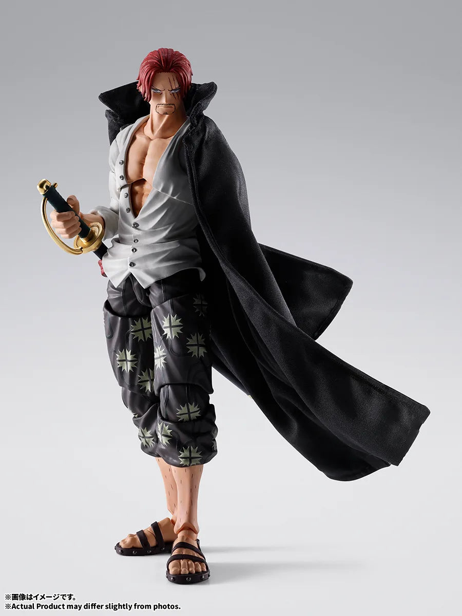 S.H.Figuarts One Piece Shanks Battle of Marineford Action Figure - product view 1