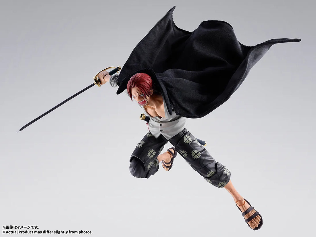 S.H.Figuarts One Piece Shanks Battle of Marineford Action Figure - product view 4