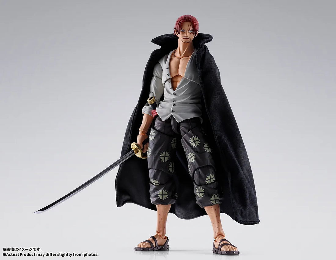 S.H.Figuarts One Piece Shanks Battle of Marineford Action Figure - product view 6