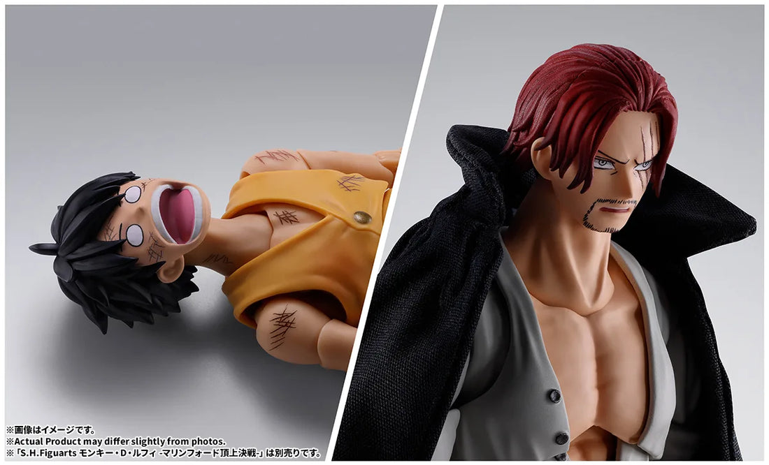 S.H.Figuarts One Piece Shanks Battle of Marineford Action Figure - product view 8
