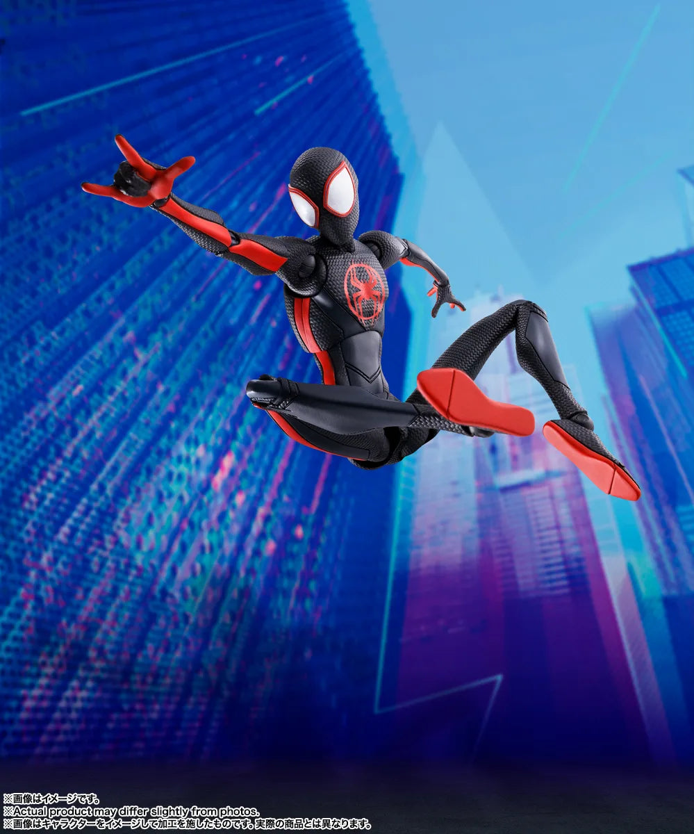 S.H.Figuarts Spider-Man: Across the Spider-Verse Miles Morales Reissue Action Figure - product view 3