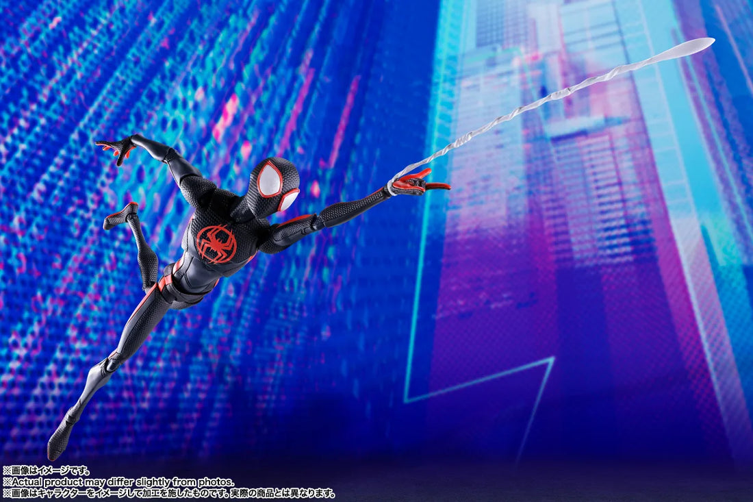 S.H.Figuarts Spider-Man: Across the Spider-Verse Miles Morales Reissue Action Figure - product view 4