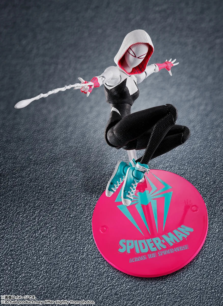 S.H.Figuarts Spider-Man: Across the Spider-Verse Spider-Gwen Reissue Action Figure - product view 1
