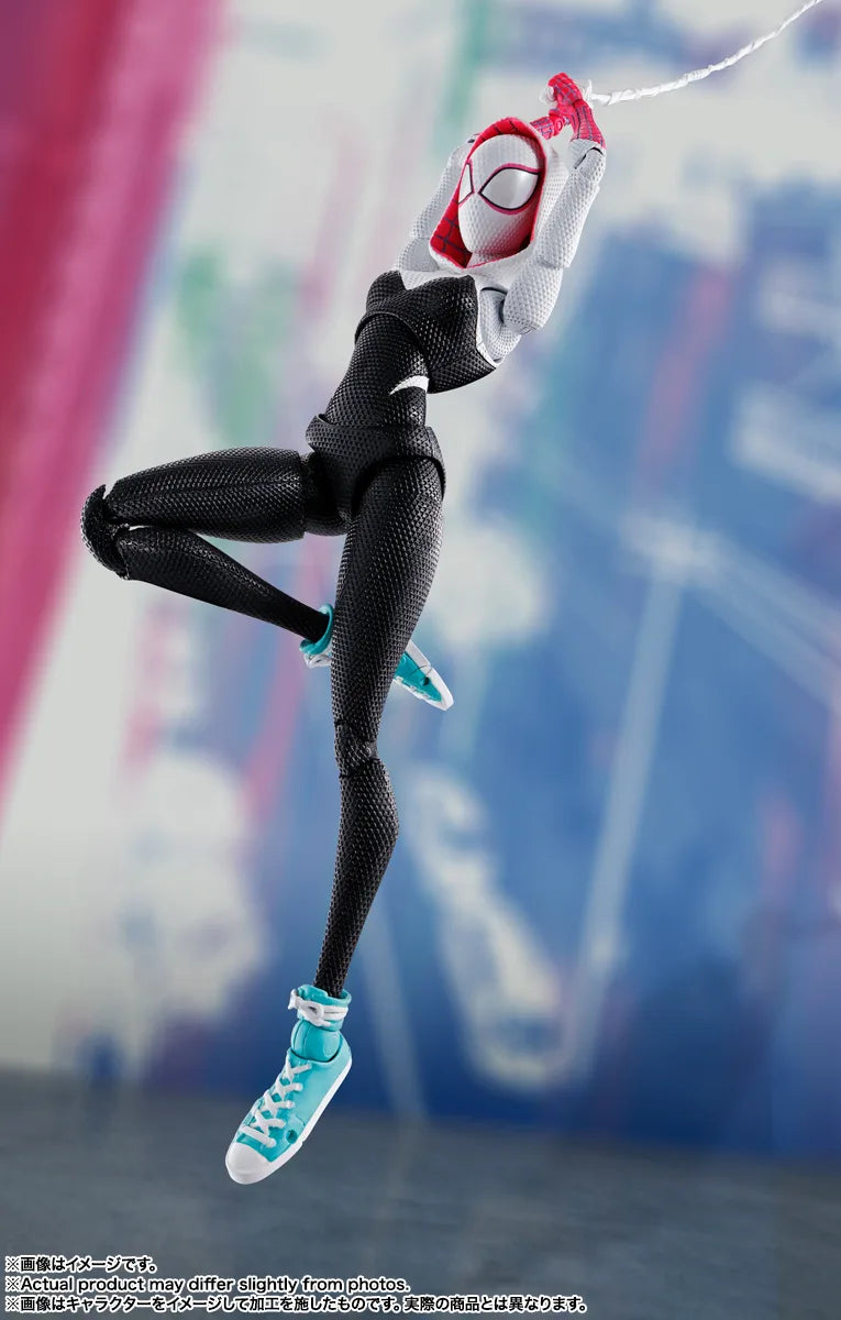 S.H.Figuarts Spider-Man: Across the Spider-Verse Spider-Gwen Reissue Action Figure - product view 4