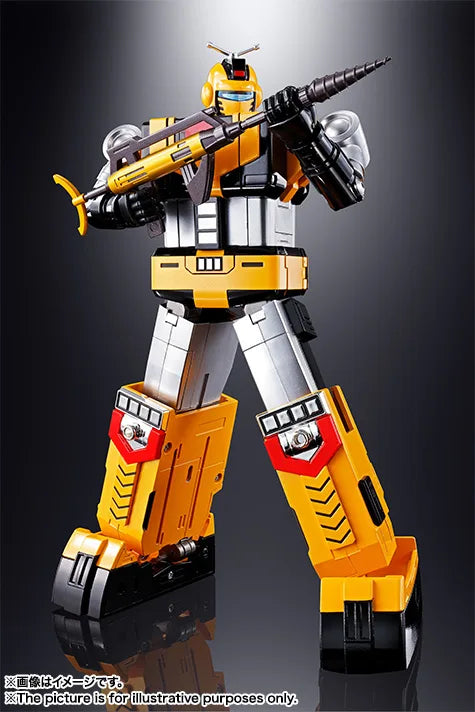 Soul of Chogokin GX-60R Space Emperor God Sigma Renewal Ver. Reissue Action Figure - product view 7