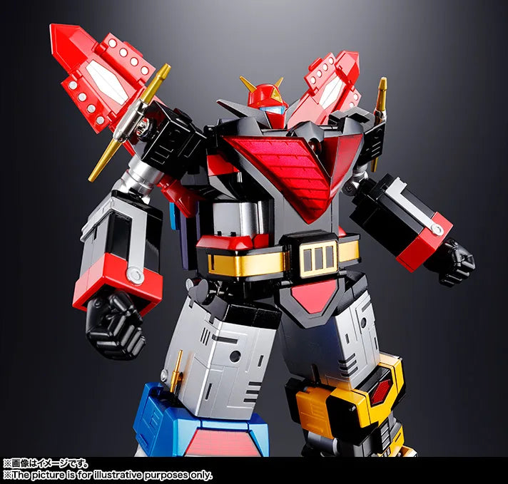 Soul of Chogokin GX-60R Space Emperor God Sigma Renewal Ver. Reissue Action Figure - product view 15