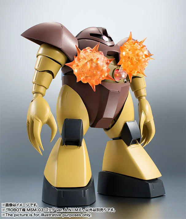 The Robot Spirits Mobile Suit Gundam MSM-03 Gogg ver. A.N.I.M.E. Reissue Action Figure - product view 15