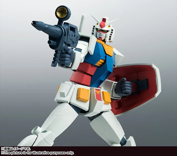 The Robot Spirits Mobile Suit Gundam RX-78-2 Gundam ver. A.N.I.M.E. Reissue Action Figure - product view 5