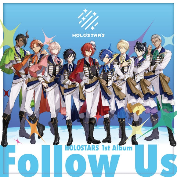 HOLOSTARS Follow Us CD EP cover