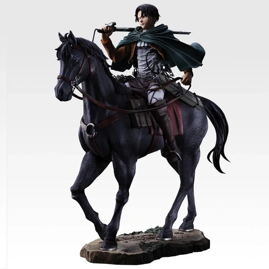 Ichiban Kuji Attack on Titan Dedicate Your Hearts Levi Ackerman Humanity's Strongest Soldier Last One Prize MASTERLISE Figure main product photo