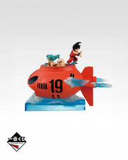 Ichiban Kuji Dragon Ball EX Showdown! Red Ribbon Army Son Goku Bulma Krillin Submarine Figure main product photo