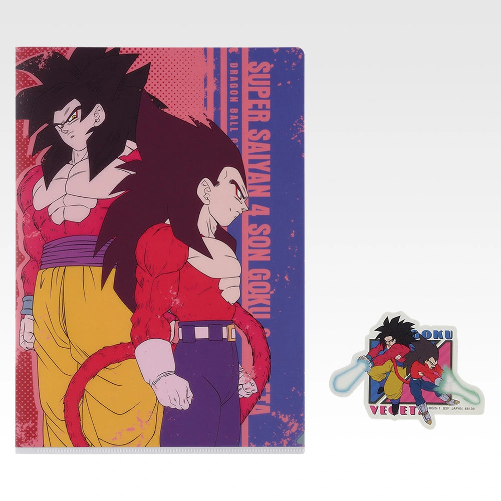 Ichiban Kuji Dragon Ball GT Clear File & Sticker Set alternate product photo 6