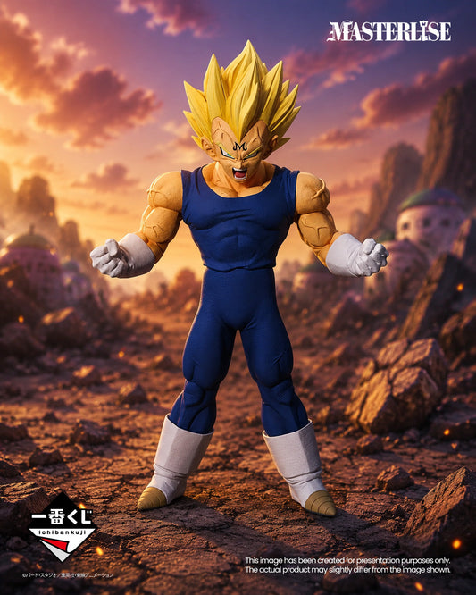 Ichiban Kuji Dragon Ball The Chronicle of Goku Majin Vegeta MASTERLISE Figure main product photo