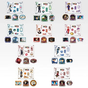 Ichiban Kuji Gintama 20th Anniversary Gintama Exhibition Part 2 Popularity Poll Top 10 Sticker Set main product photo