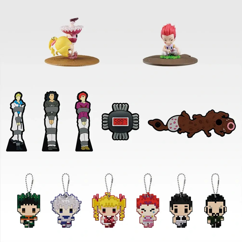 Ichiban Kuji Hunter x Hunter Greed Island 2 Rubber Collection main product photo