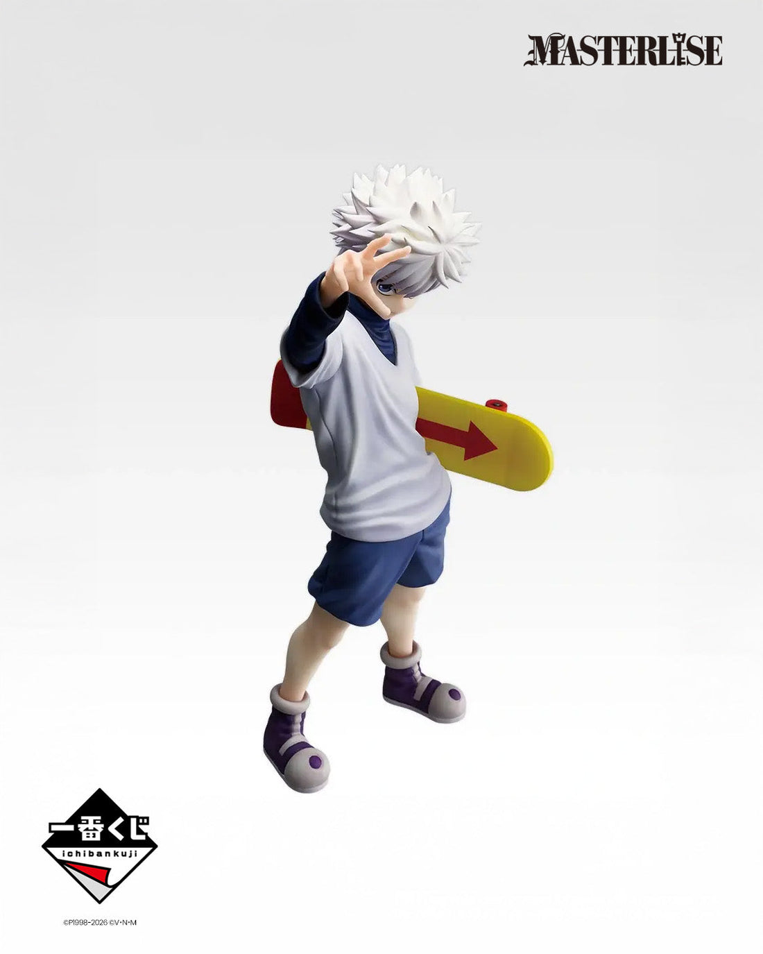 Ichiban Kuji HUNTER x HUNTER Zaoldyeck Family Killua Zoldyck MASTERLISE Figure main product photo