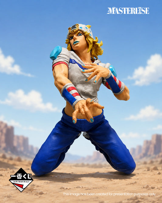 Ichiban Kuji JoJo's Bizarre Adventure Steel Ball Run Johnny Joestar MASTERLISE Figure main product photo