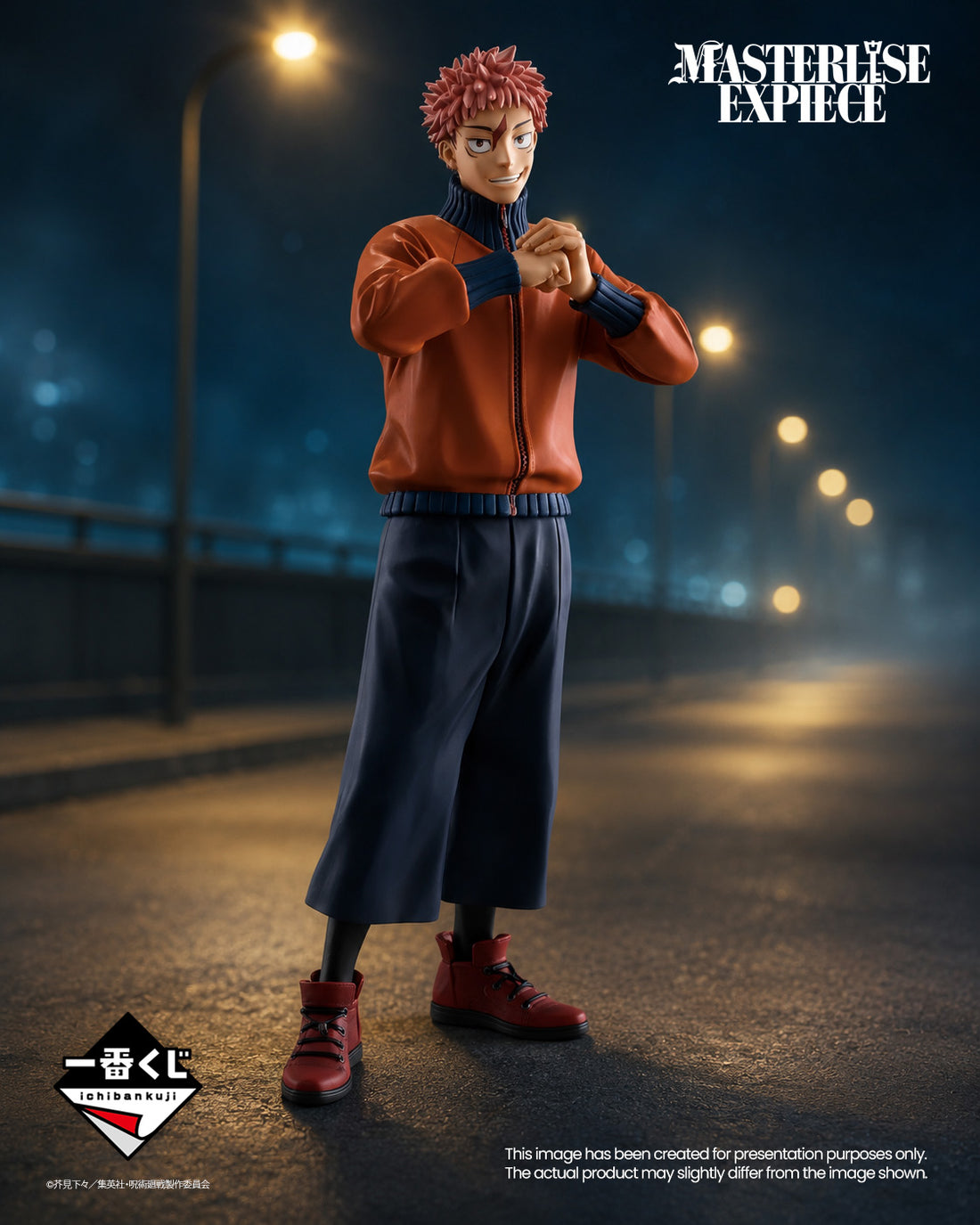 Ichiban Kuji Jujutsu Kaisen Culling Game Part 1 Yuji Itadori MASTERLISE EXPIECE Figure main product photo