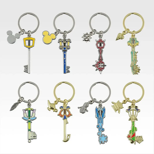 Ichiban Kuji Kingdom Hearts 25th Anniversary Keyblade Charm Collection main product photo