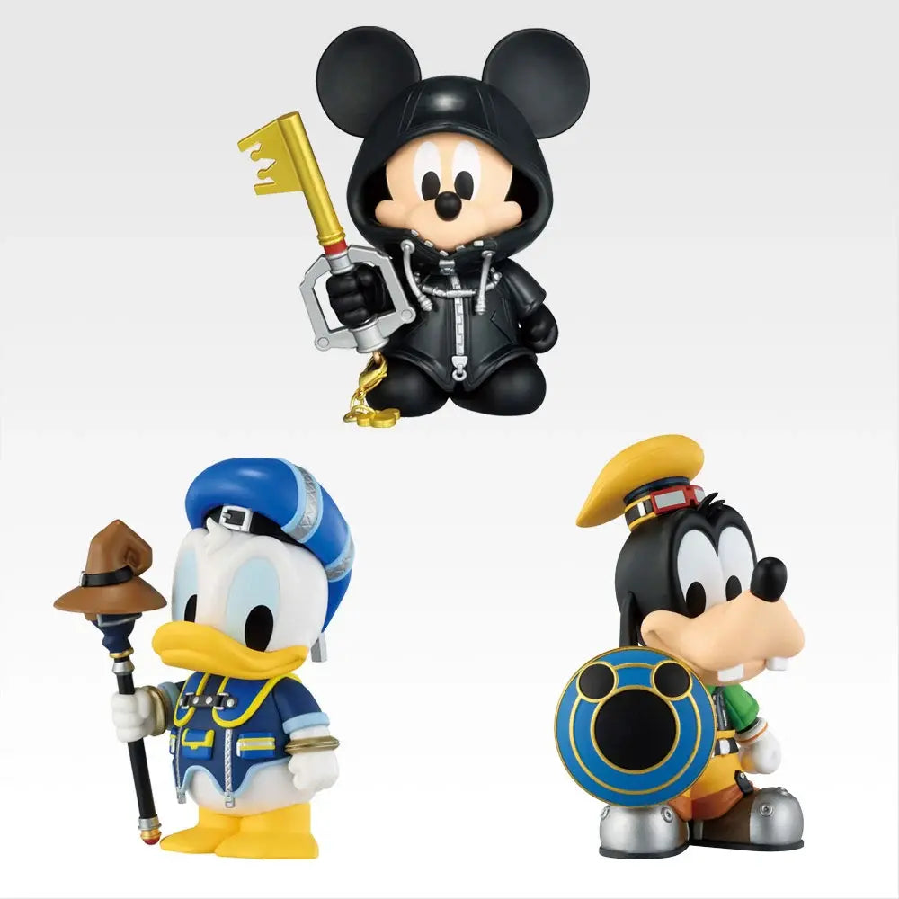 Ichiban Kuji Kingdom Hearts 25th Anniversary Mickey Mouse Donald Duck Goofy Desktop Figure main product photo