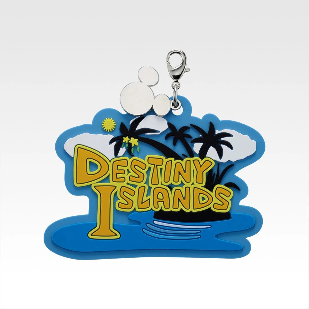 Ichiban Kuji Kingdom Hearts 25th Anniversary World Logo Rubber Charm alternate product photo 2