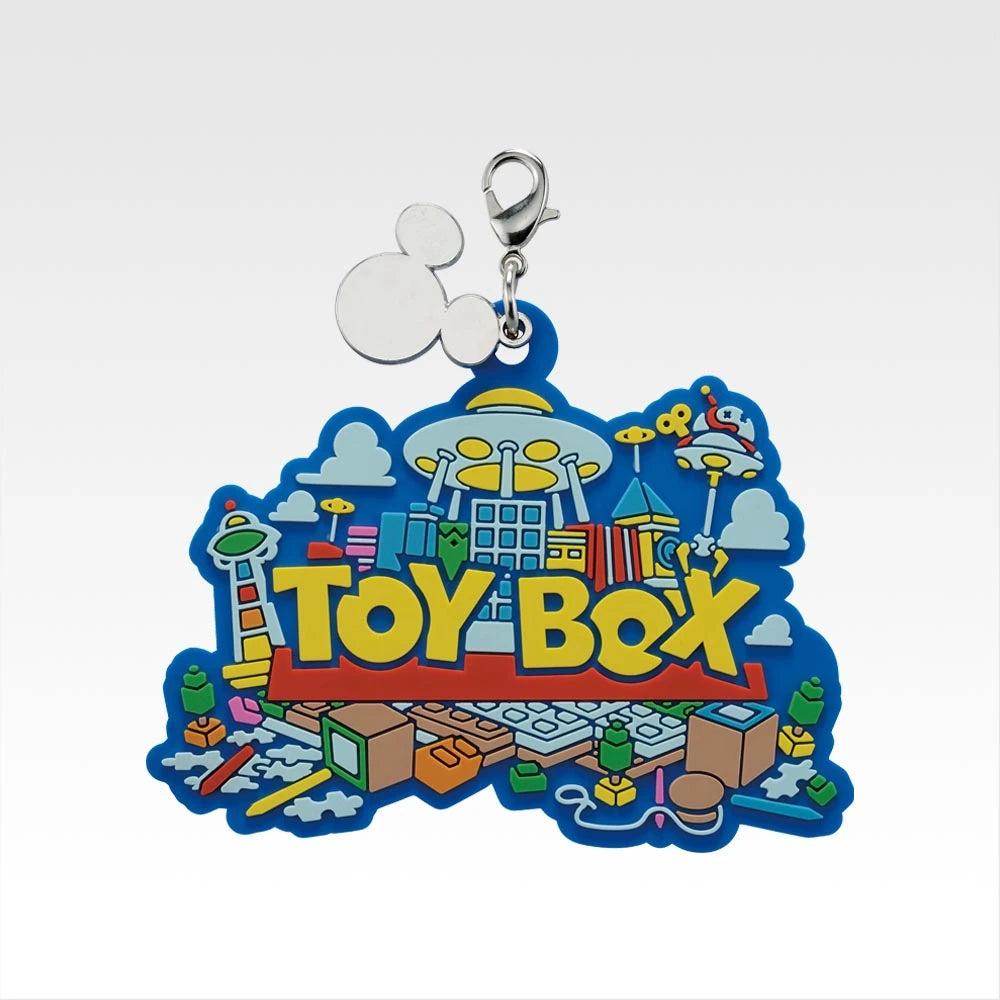 Ichiban Kuji Kingdom Hearts 25th Anniversary World Logo Rubber Charm alternate product photo 8