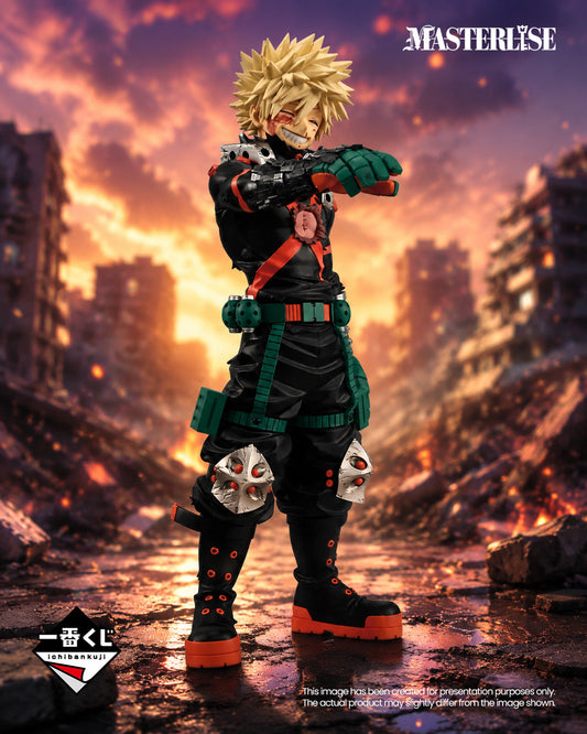 Ichiban Kuji My Hero Academia The Story of Always Reaching Out Katsuki Bakugo MASTERLISE Figure main product photo
