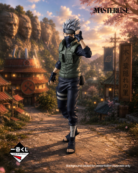 Ichiban Kuji NARUTO Shippuden Kazekage Rescue Arc Kakashi Hatake MASTERLISE Figure main product photo