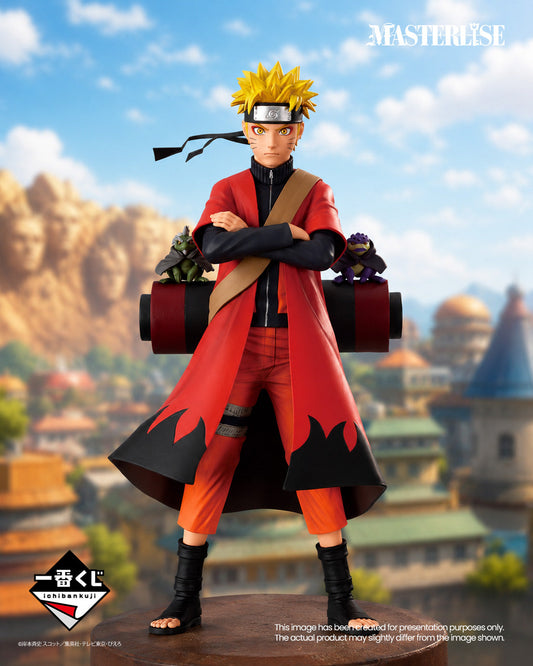 Ichiban Kuji NARUTO Shippuden Lament of Samsara and Bridge to Peace Naruto Uzumaki Sage Mode MASTERLISE Figure main product photo