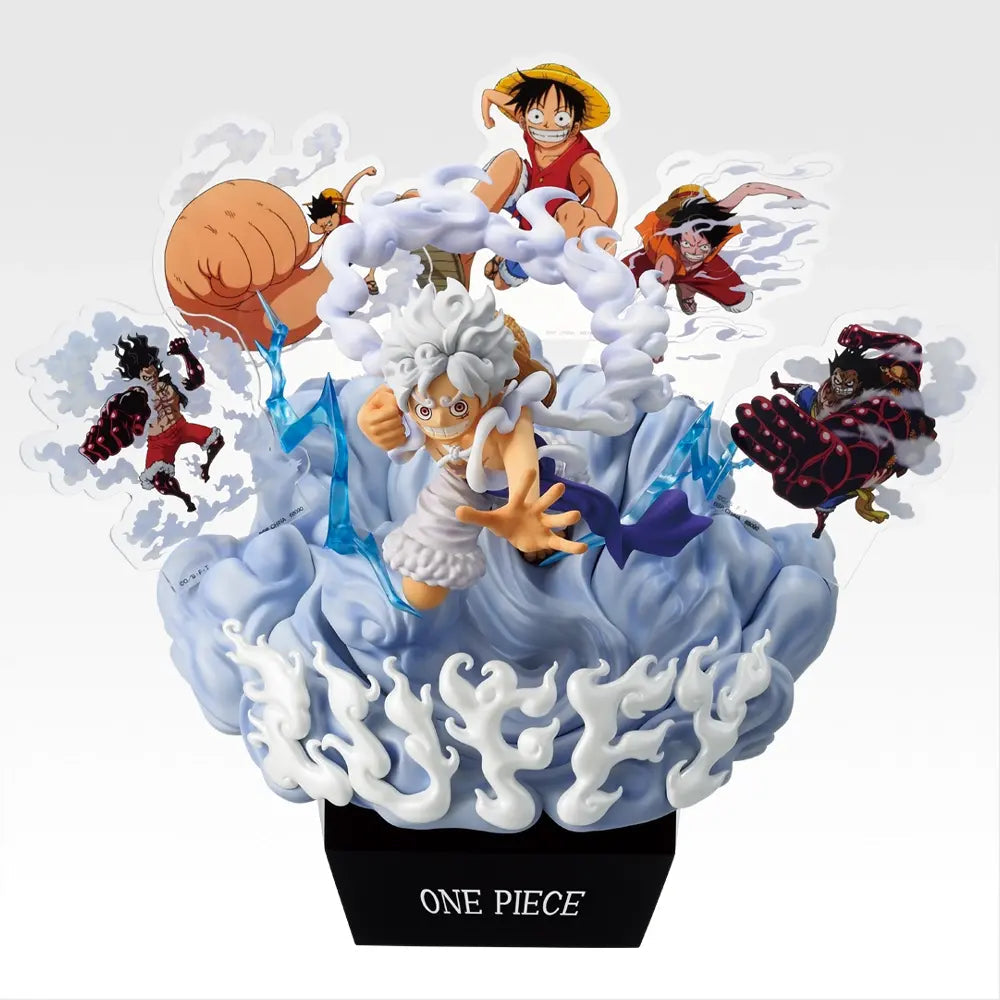 Ichiban Kuji ONE PIECE Monkey D. Luffy Memories of Adventure and Route to the Future Gear 5 ONDIMENSION Figure alternate product photo 2