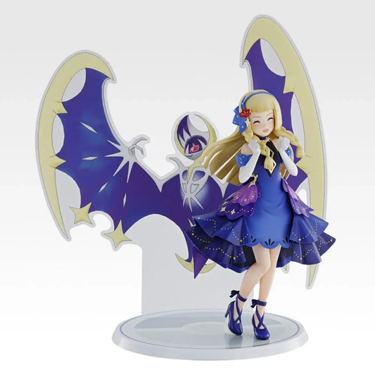 Ichiban Kuji Pokémon Masters EX 7th Anniversary Lillie 21 Anniversary & Lunala MASTERLISE PLUS Figure main product photo