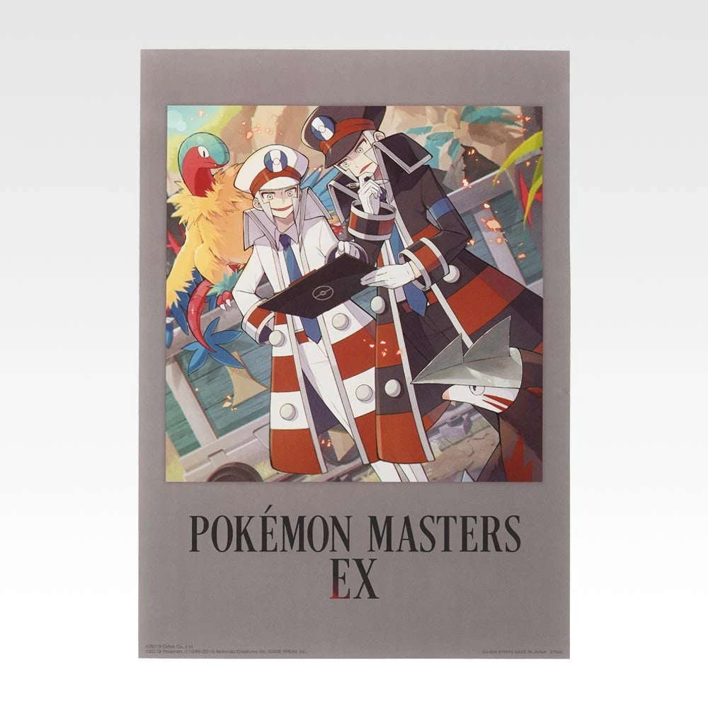 Ichiban Kuji Pokémon Masters EX 7th Anniversary PokéMas Art Clear Poster alternate product photo 12