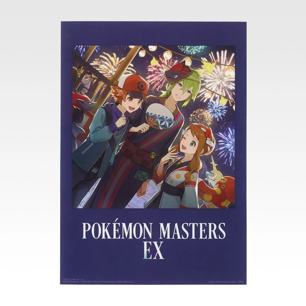 Ichiban Kuji Pokémon Masters EX 7th Anniversary PokéMas Art Clear Poster alternate product photo 5