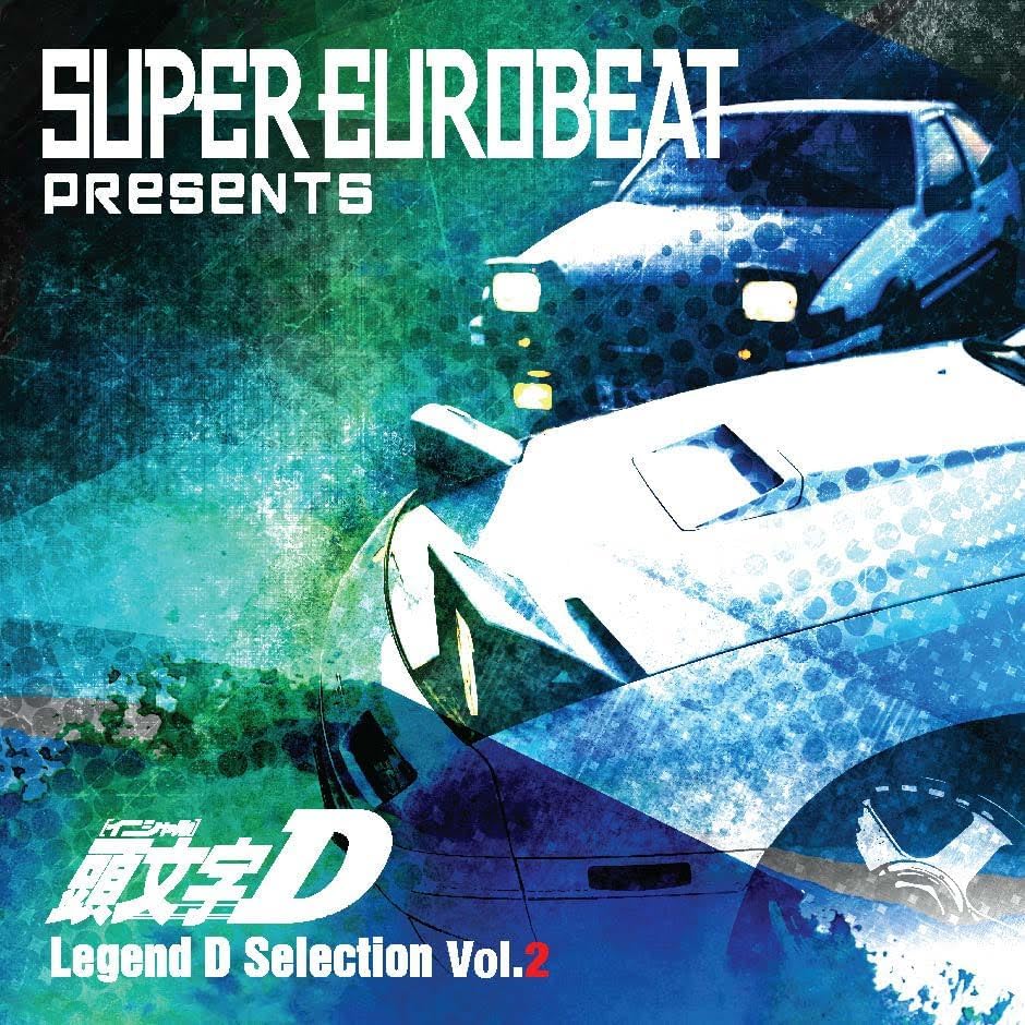 Initial D Legend D Selection 2 Super Eurobeat 3CD - front cover