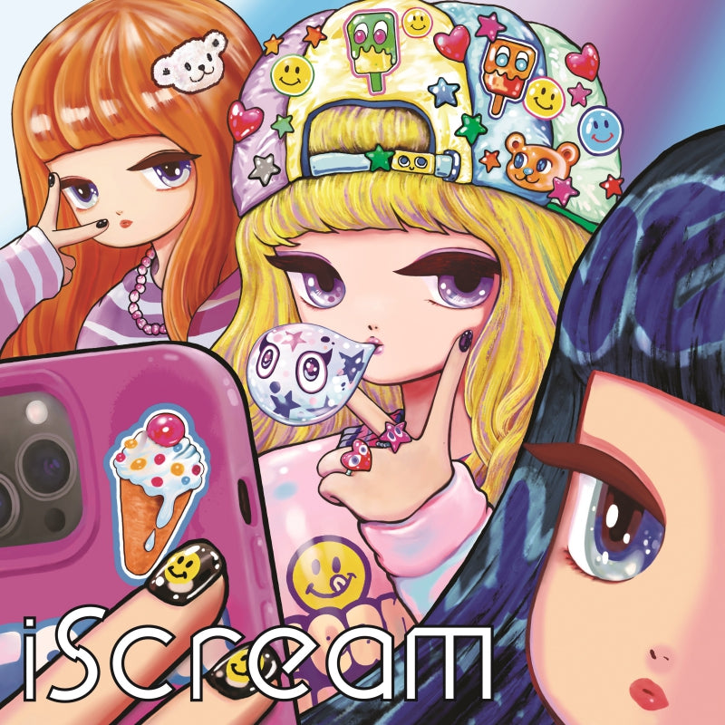 iScream Selfie Standard Edition CD cover