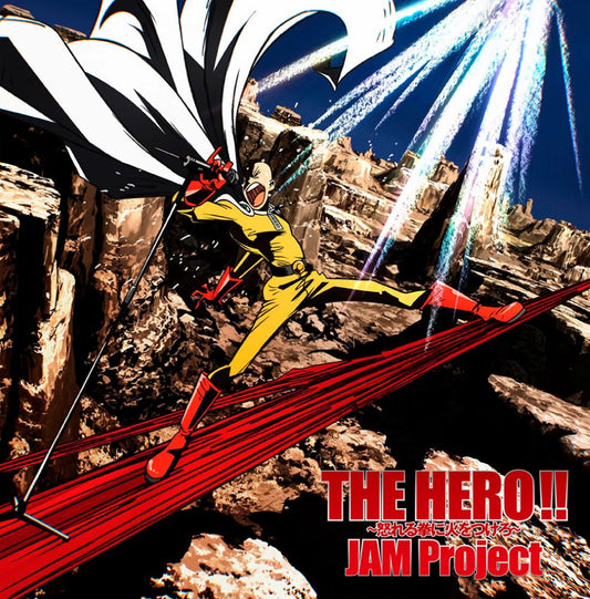JAM Project THE HERO!! L-Jacket CD - front cover