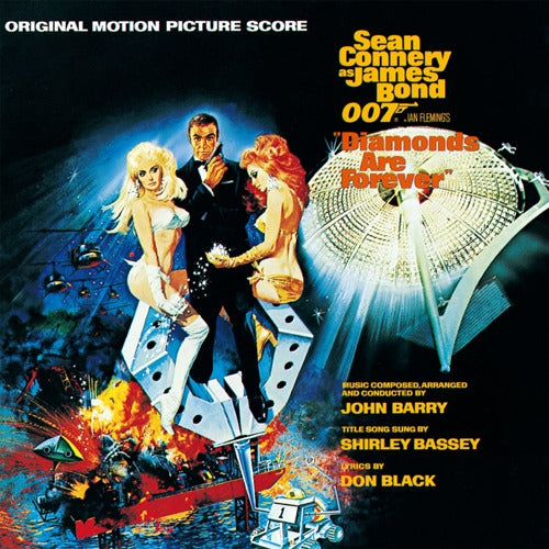 James Bond Diamonds Are Forever Original Soundtrack by John Barry CD - jacket artwork 1