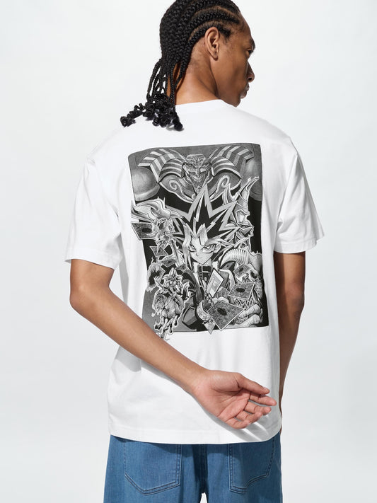 UNIQLO Manga UT Shueisha 100th Yu-Gi-Oh! Millennium Puzzle T-Shirt - White official UNIQLO product photo 01