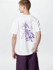 UNIQLO Manga UT Shueisha 100th Yu-Gi-Oh! Yugi & Monsters T-Shirt - White official UNIQLO product photo 01