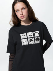 UNIQLO Manga UT Shueisha 100th Spy x Family Forger Family T-Shirt - Black official UNIQLO product photo 03