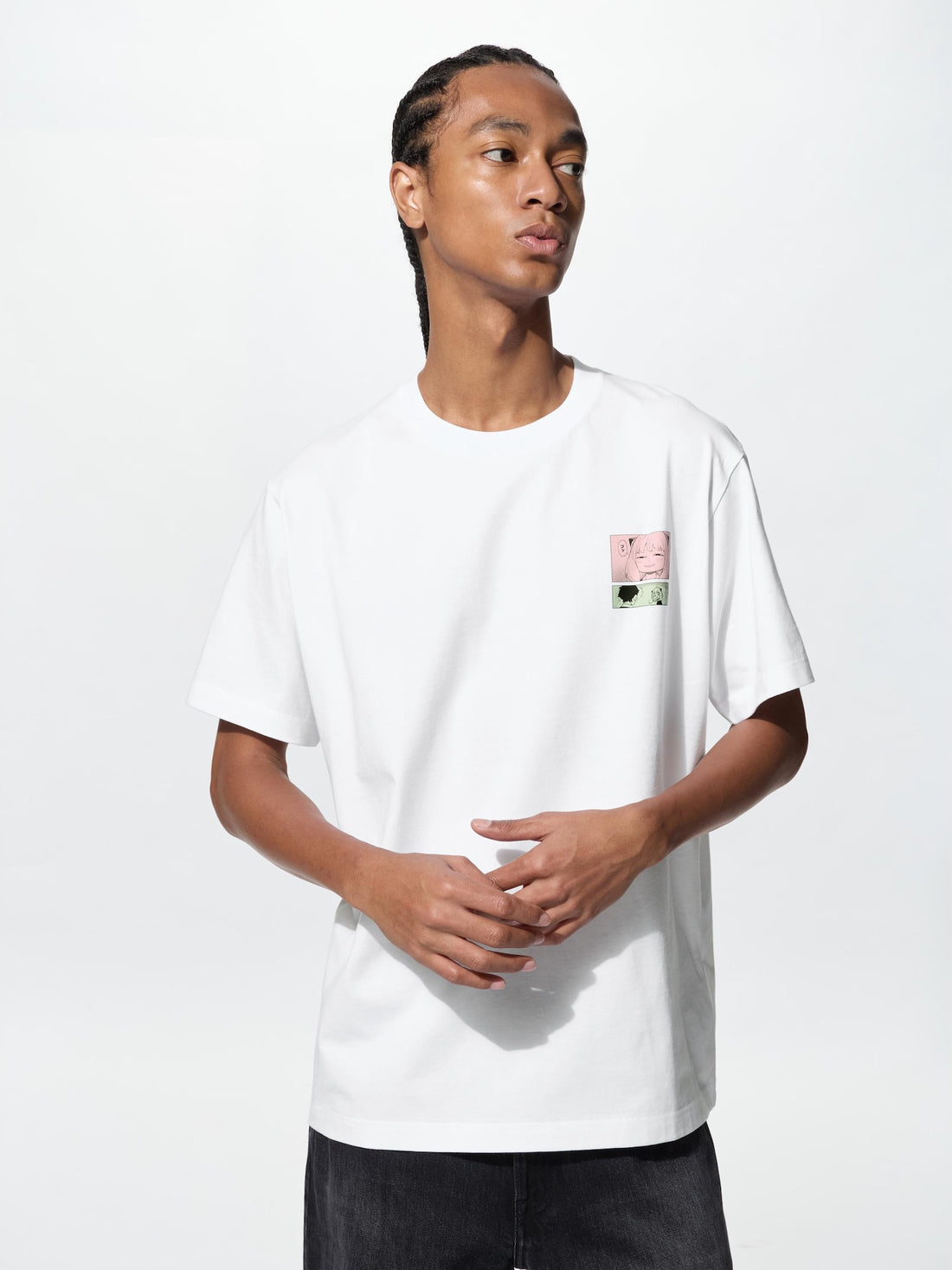 UNIQLO Manga UT Shueisha 100th Spy x Family Anya T-Shirt - White official UNIQLO product photo 02