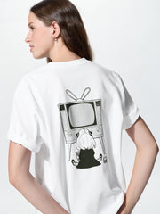 UNIQLO Manga UT Shueisha 100th Spy x Family Anya T-Shirt - White official UNIQLO product photo 03