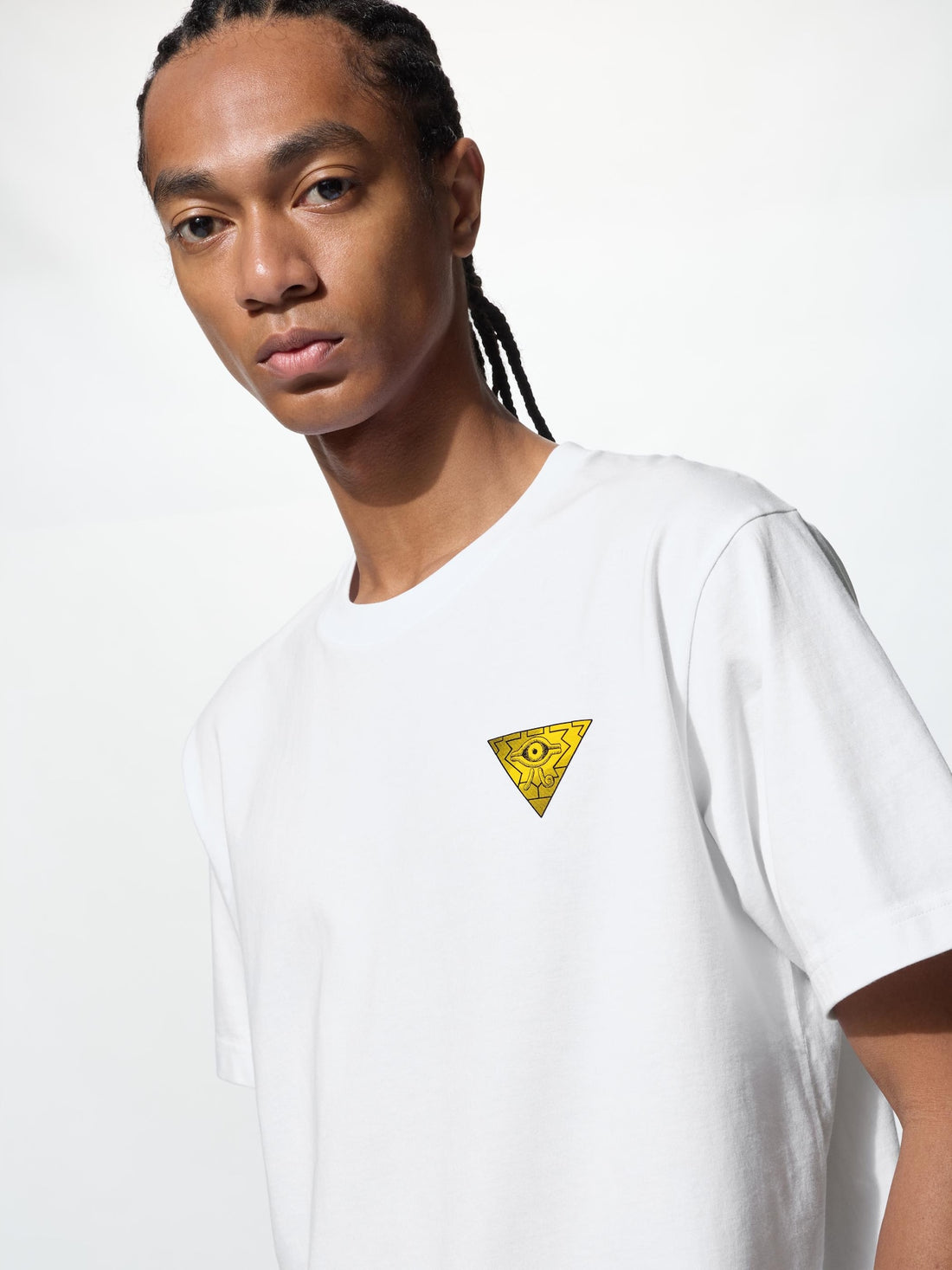 UNIQLO Manga UT Shueisha 100th Yu-Gi-Oh! Millennium Puzzle T-Shirt - White official UNIQLO product photo 02