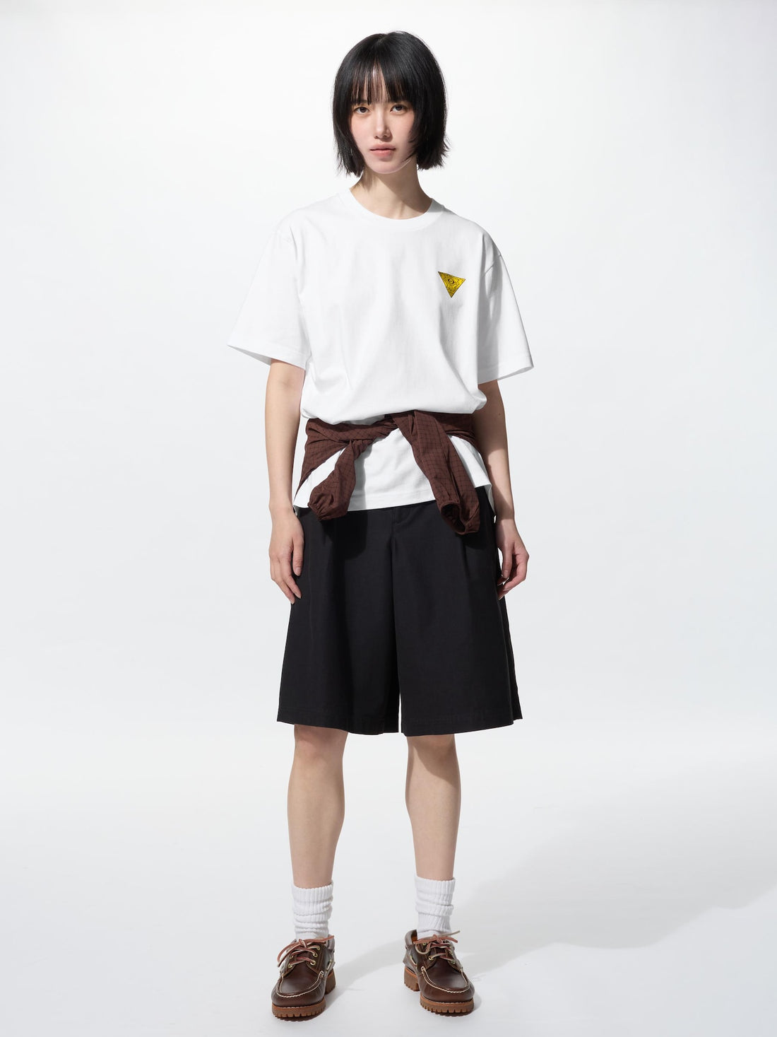 UNIQLO Manga UT Shueisha 100th Yu-Gi-Oh! Millennium Puzzle T-Shirt - White official UNIQLO product photo 04
