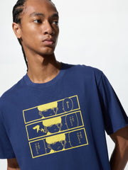 UNIQLO Manga UT Shueisha 100th Mashle T-Shirt - Navy official UNIQLO product photo 01