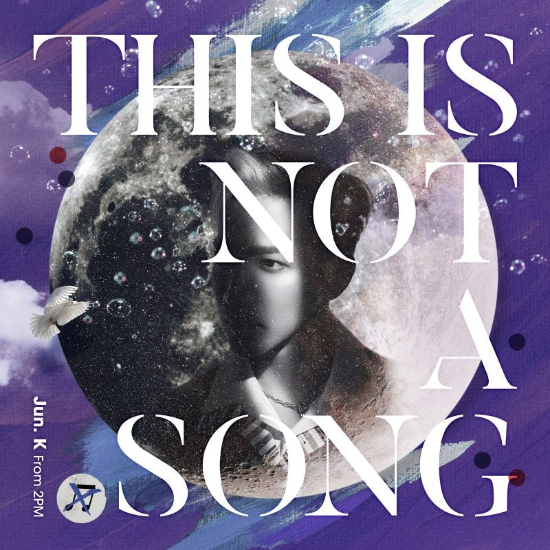 Jun. K from 2PM This Is Not a Song Standard Edition CD cover