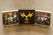 Kamen Rider Agito music box with both disc cases
